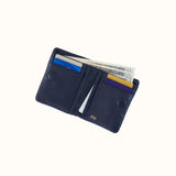 Lumen Mini Wallet in Ink Navy by HOBO