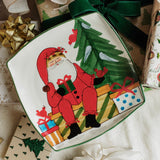 Vietri Old St. Nick 2026 Limited Edition Square Platter view 2
