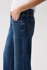 Pistola Lexi Mid Rise Bowed Straight Jean - Moonwave - alternate view 5