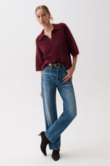 Pistola Cassie Super High Rise Straight Jean - Legend