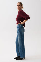 Pistola Cassie Super High Rise Straight Jean - Legend - alternate view 1