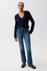 Pistola Dakota High Rise Authentic Bootcut Jean - Midnight Haze - alternate view 1