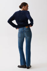 Pistola Dakota High Rise Authentic Bootcut Jean - Midnight Haze - alternate view 4