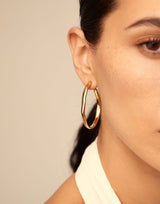 Ohmmm Earrings in Gold