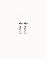 Uno De 50 - Sterling Silver-plated Round Hoop Earrings