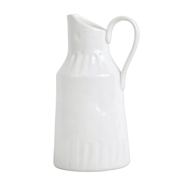 Vietri - Pitchers - Pietra Serena Pitcher - White
