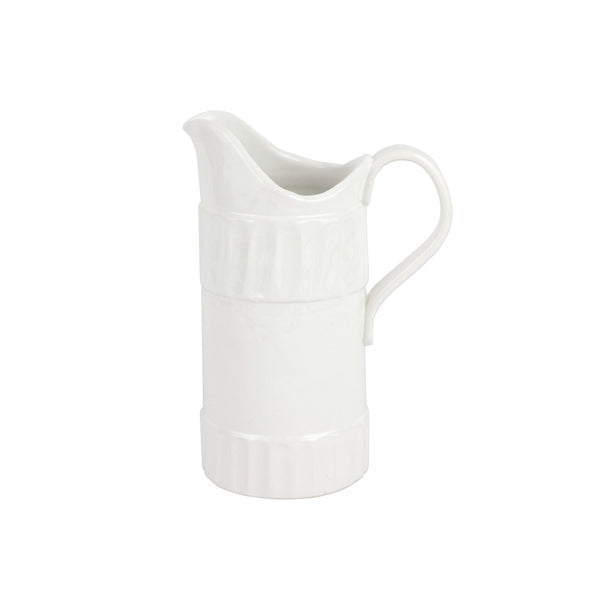 Vietri - Pitchers - Pietra Serena Medium Pitcher - White