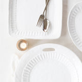 Vietri - Rectangular Trays - Pietra Serena Tray - White