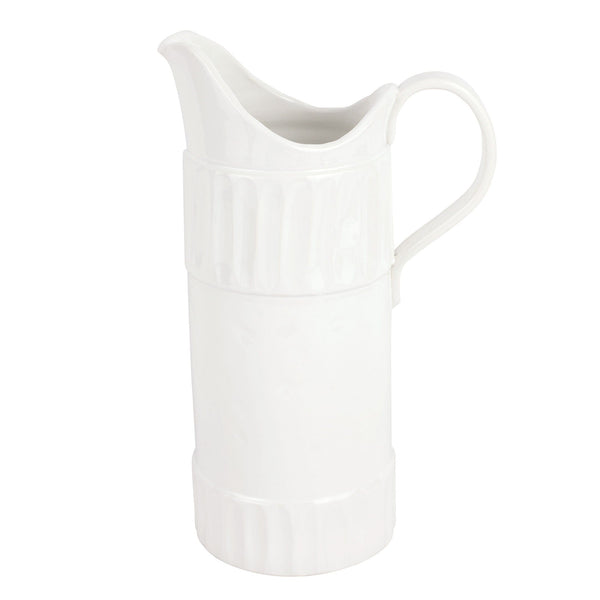 Vietri - Pitchers - Pietra Serena Tavern Pitcher - White