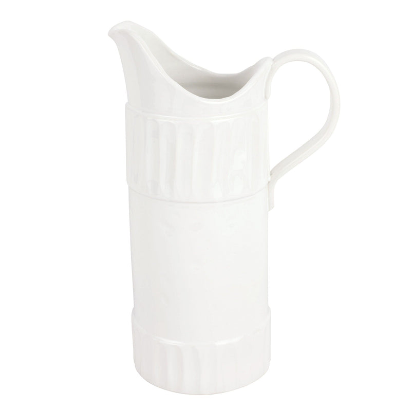 Vietri - Pitchers - Pietra Serena Tavern Pitcher - White