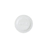 Vietri - Small Plates - Pietra Serena Amore Plate - White