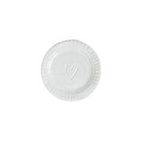 Vietri - Small Plates - Pietra Serena Heart Plate - White