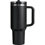 Quencher ProTour Flip Straw Tumbler 40 oz in Black 2.0 by Stanley