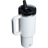 Quencher ProTour Flip Straw Tumbler 40 oz in Chalk VRT by Stanley