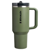 Quencher ProTour Flip Straw Tumbler 40 oz in Dried Pine VRT by Stanley