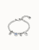 I'm Waiting 4 U Blue Bracelet