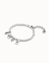 I'm Waiting 4 U Blue Bracelet
