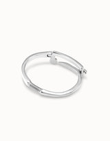 Uno De 50 - Sterling Silver-plated Bracelet with Visible