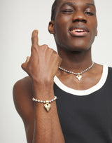 Beat Bracelet in Gold & Silver