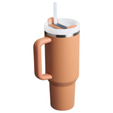 Quencher H2.0 FlowState Tumbler 40 oz in Toast by Stanley