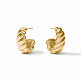 Ravello Statement Hoops in Gold by Julie Vos
