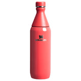 All Day Slim Bottle 20 oz in Hot Coral Gloss by Stanley
