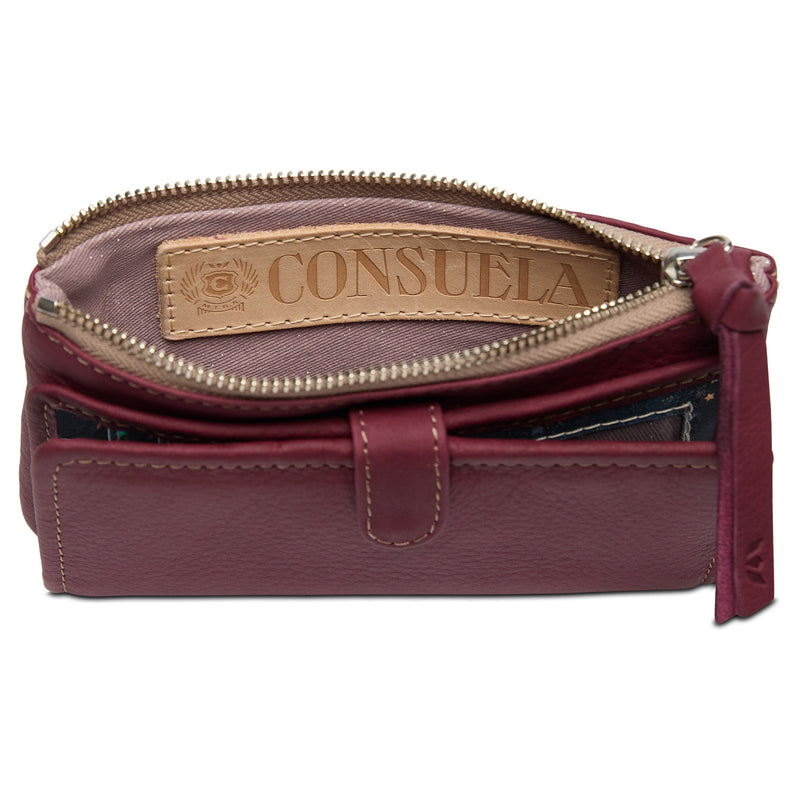 Consuela - Slim Wallet - Plum