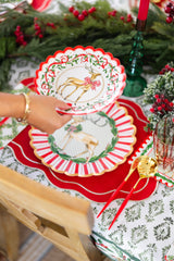Holly Berry Salad Plates 8 Pack view 2