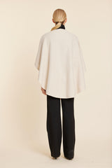 Knit Twist Front Wrap in Beige by Dolce Cabo, view 3