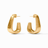 Sahara Hoops in Gold by Julie Vos