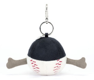 Jellycat - Plush - Baseball Bag Charm Amuseable
