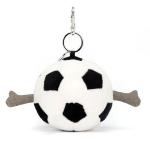 Jellycat - Plush - Bag Charm Amuseable Sports Soccer Ball