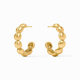 Solara Nova Hoops in Gold by Julie Vos