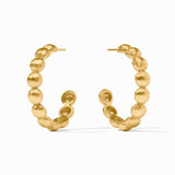 Solara Nova Hoops in Gold by Julie Vos