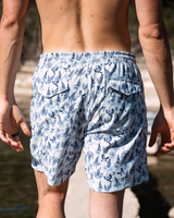 Waterloo Swim Shorts in Bluebonnet view 4