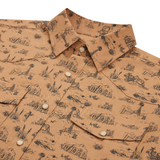 Signature Pearl Snap in West Texas Toile view 2