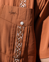 Guayabera Libre in Cobre Cuero view 5