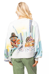 Queen of Sparkles - Multi Thanksgiving Parade Button Up