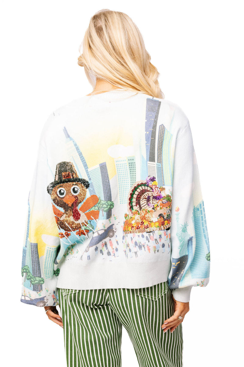 Queen of Sparkles - Multi Thanksgiving Parade Button Up