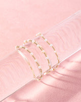 Lolo Pearl Bracelet in Gold by Beaded Blondes