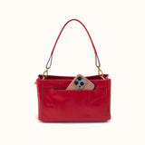 Seneca Shoulder Crossbody in True Red by HOBO