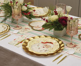 Vintage Santa Dinner Plates 8 Pack view 3