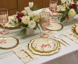 Vintage Santa Salad Plates 8 Pack view 3