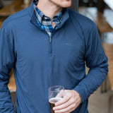 Texas Standard Republic Navy Performance Hybrid Quarter Zip