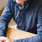 Texas Standard Republic Navy Performance Hybrid Quarter Zip
