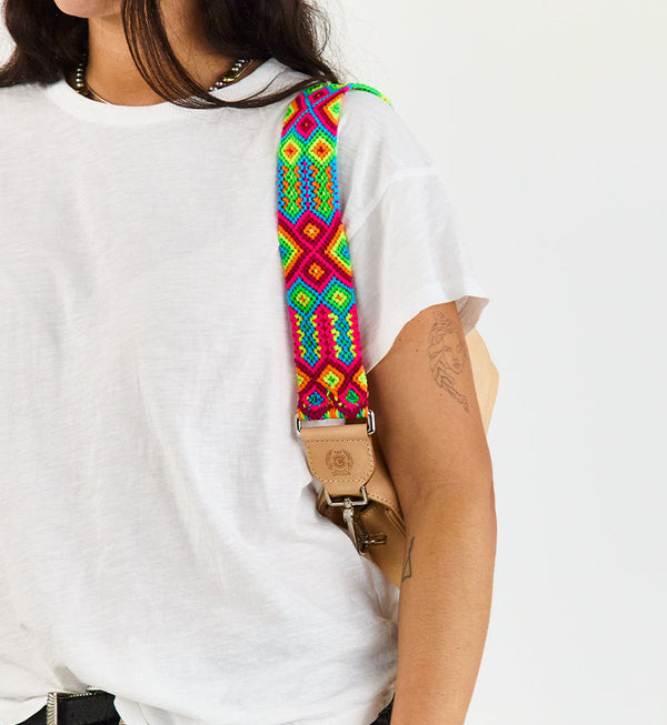 Consuela - Shoulder Strap - Mai Tai Wide Woven