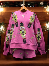 Queen of Sparkles - Sweatshirt - Pink Martini Nutcrackers