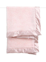 Little Giraffe - Powder Plush™ Deluxe Dot Blanket: Pink