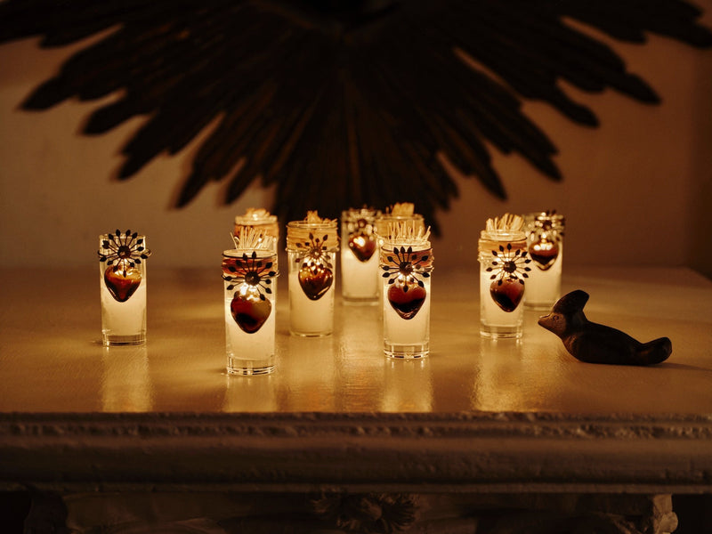 Jan Barboglio - Votives > Candles - Adelita Sacred Heart