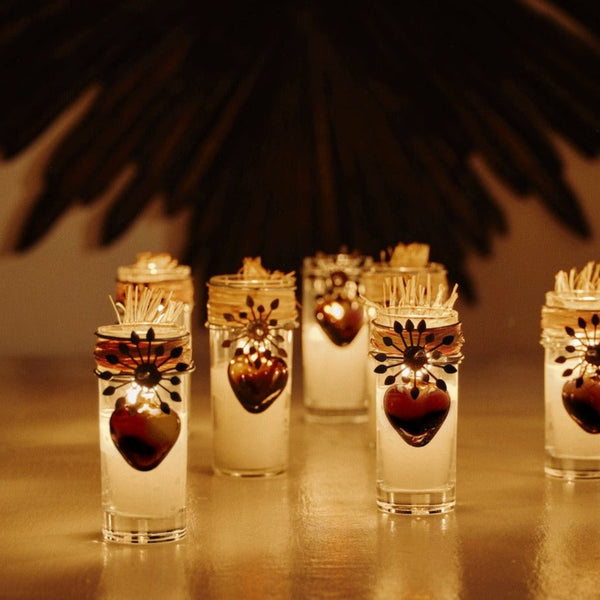 Jan Barboglio - Votives > Candles - Adelita Sacred Heart